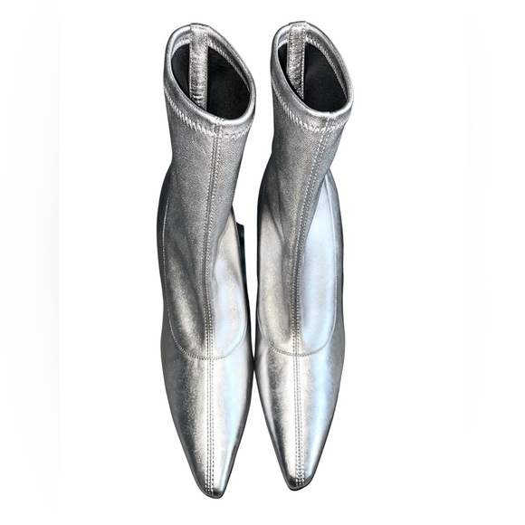 Giuseppe Zanotti ankle boots in chrome - Picture 3 of 6
